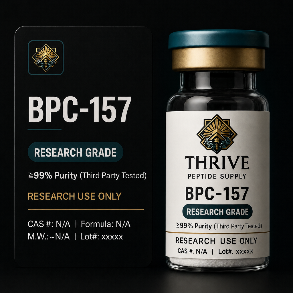 thrive bpc 157 Peptide Supply Cyanocobalamin Label:Blue What Are Peptides And