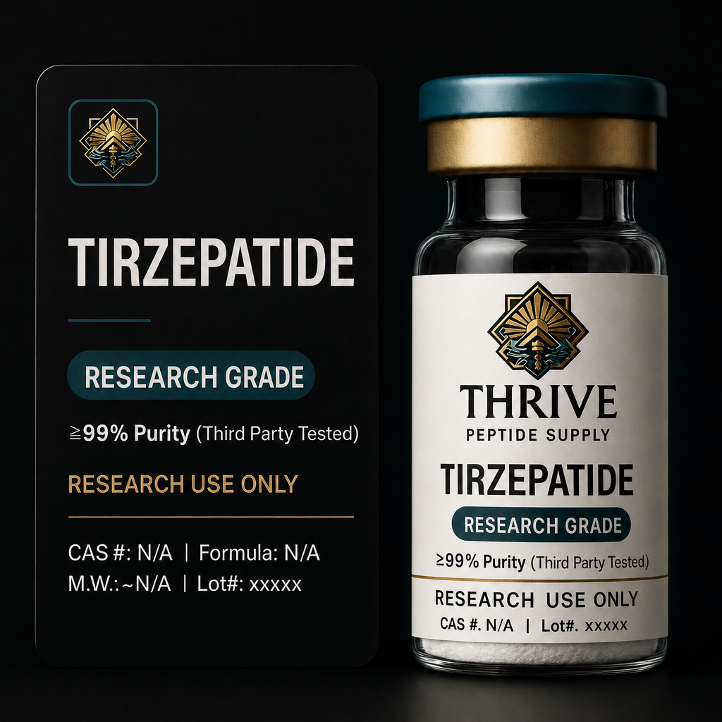 cagrilintide combined with tirzepatide Thrive Peptide Supply Liquids